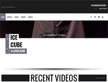 Tablet Screenshot of jayebent.com